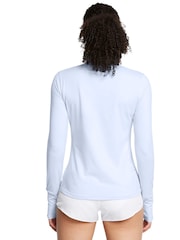 Under Armour Blue Launch 1/2 Zip Sweatshirt - Image 2 of 5
