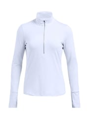 Under Armour Blue Launch 1/2 Zip Sweatshirt - Image 4 of 5