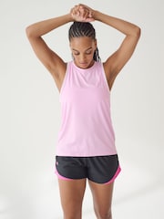 Under Armour Pink Chrome Knockout Novelty Tank - Image 1 of 7