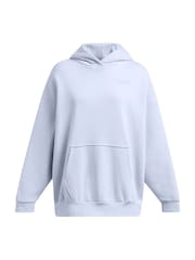 Under Armour Blue Oversized Icon Flc Ultra Hoodie - Image 1 of 2