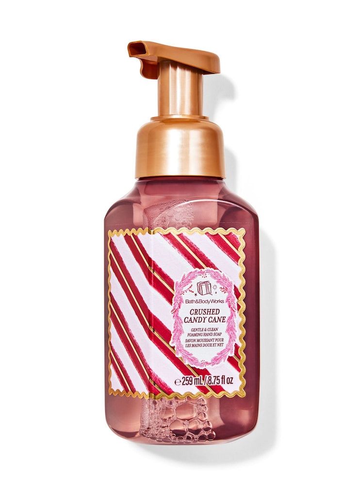 Bath & Body Works Crushed Candycane Foaming Hand Soap 259ml - Image 1 of 1 Bath & Body Works Crushed Candycane Foaming Hand Soap 259ml - Image 1 of 1