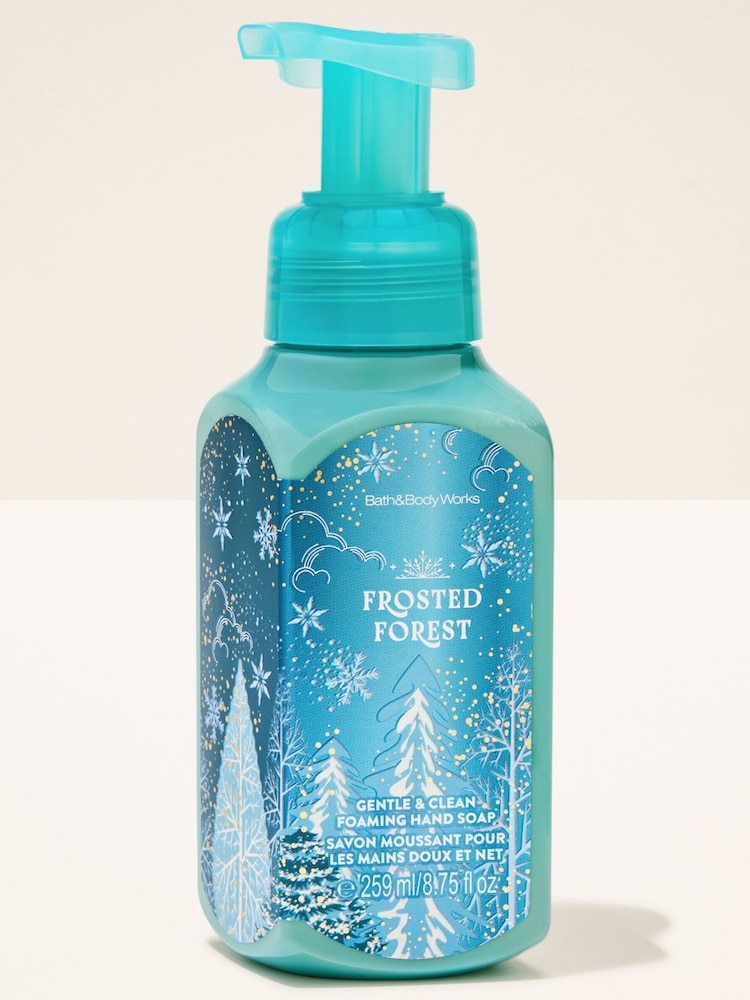 Bath & Body Works Frosted Forest Gentle & Clean Foaming Hand Soap 259ml - Image 1 of 3 Bath & Body Works Frosted Forest Gentle & Clean Foaming Hand Soap 259ml - Image 1 of 3