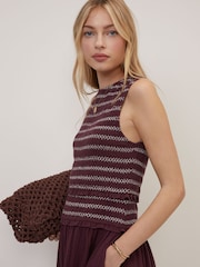 Nobodys Child Purple Ingrid Midi Dress - Image 5 of 5