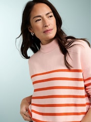 Baukjen Pink Hallie Cotton Jumper - Image 1 of 6