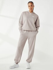 Under Armour Grey Rival Terry Oversized Hoodie - Image 2 of 4