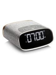 VQ Brown Lark Bedside Radio Oak DAB/FM/BT Radio - Image 3 of 6