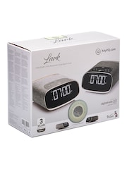 VQ Brown Lark Bedside Radio Oak DAB/FM/BT Radio - Image 6 of 6