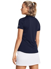 Under Armour Blue Golf Play Off Small Logo Polo Shirt - Image 2 of 4