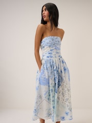 Nobodys Child White Alice Midi Dress - Image 3 of 5