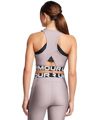 Under Armour Grey HeatGear Rib Vest - Image 2 of 4