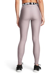 Under Armour Grey HeatGear Rib Leggings - Image 2 of 4