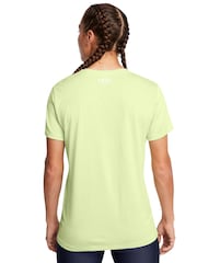 Under Armour Green Light Tech Twist Crew Neck T-Shirt - Image 2 of 4