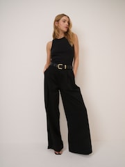 Nobodys Child Black Racer Vest - Image 4 of 5