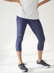 Under Armour Blue Tech Hi Capri Leggings - Image 1 of 7