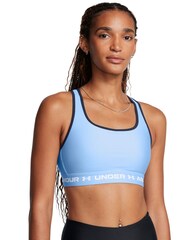Under Armour Blue Crossback Mid Support Bra - Image 8 of 10
