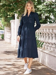 Aspiga Blue Liv Cord Dress - Image 1 of 7