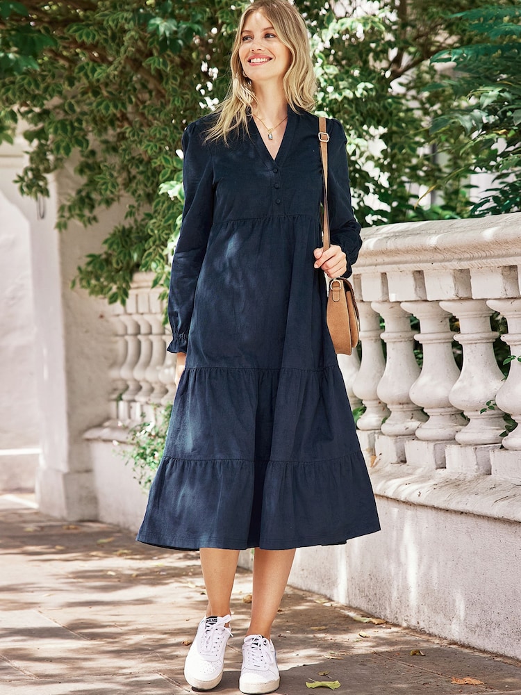 Aspiga Blue Liv Cord Dress - Image 2 of 7