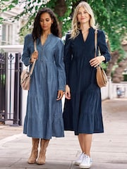 Aspiga Blue Liv Cord Dress - Image 4 of 7