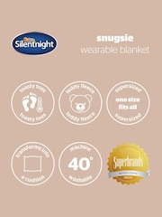 Silentnight Pink Snugsie Wearable Blanket - Image 3 of 3