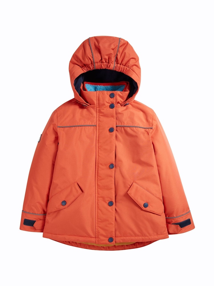 Orange - Frugi – Rambler – wasserdichter 3-in-1-Mantel - Bild 2 von 7 Orange - Frugi – Rambler – wasserdichter 3-in-1-Mantel - Bild 2 von 7