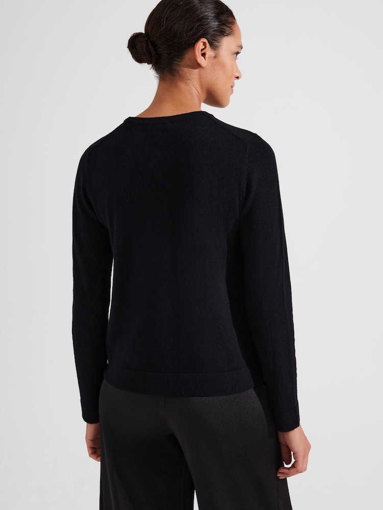Hoobs Blue Wrenley Jumper - Image 2 of 2 Hoobs Blue Wrenley Jumper - Image 2 of 2