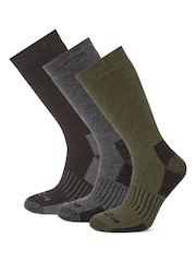Tog 24 Black Villach Trek Socks 3 Pack - Image 1 of 2