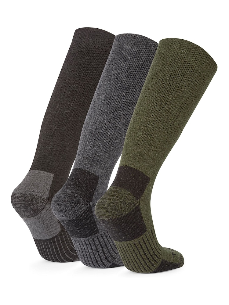 Tog 24 Black Villach Trek Socks 3 Pack - Image 2 of 2