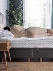 Silentnight White Impress 5cm Memory Foam Mattress Topper - Image 1 of 10