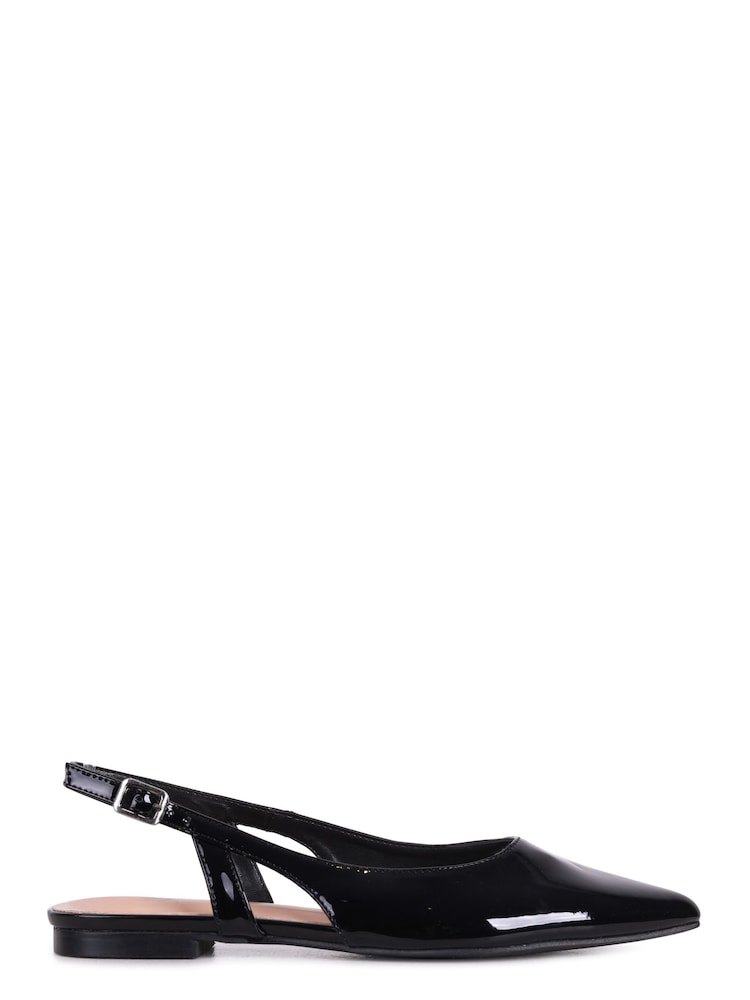 Linzi Black Evelyn Pointed Toe Flat Shoes - Image 2 of 4