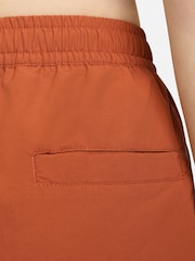 Nike Orange Sportswear Essential Woven Shorts - Image 3 of 8
