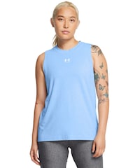 Under Armour Blue LIght Knockout Tank - Image 1 of 4