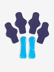 JoJo Maman Bébé Almohadillas de gel reutilizables calientes y frías calmantes para el posparto - Imagen 1 de 3