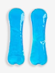 JoJo Maman Bébé Almohadillas de gel reutilizables calientes y frías calmantes para el posparto - Imagen 2 de 3