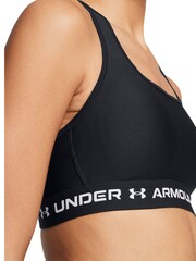 Under Armour Black Crossback Mid Bra - Image 5 of 9
