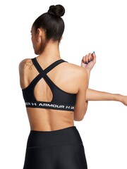 Under Armour Black Crossback Mid Bra - Image 6 of 9