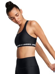 Under Armour Black Crossback Mid Bra - Image 7 of 9