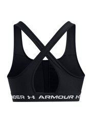Under Armour Black Crossback Mid Bra - Image 9 of 9