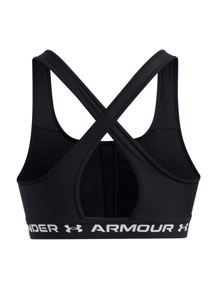 Under Armour Black Crossback Mid Bra - Image 9 of 9