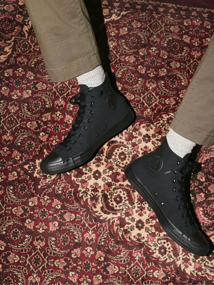 Converse Black Chuck Taylor All Star High Trainers - Image 7 of 7
