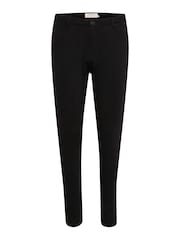 Cream Minka Cropped Tapered Leg Black Trousers - Image 6 of 7