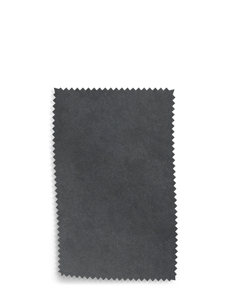 Black and Opulent Velvet Charcoal Langdon Metal 4 Poster Collection Luxe Bed Frame - Image 7 of 7