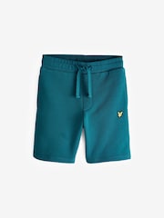 Lyle & Scott Apres Blue Boys Jersey Shorts - Image 1 of 4