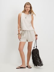 River Island Natural Linen Blend Tank Top - Image 2 of 4
