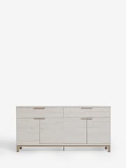 White Bronx Oak Effect Extra Large Sideboard - Image 7 of 11
