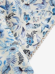 Blue 100% Cotton Short Sleeve All-Over Print Shirt (3-12yrs) - Image 4 of 4