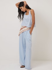 Nobodys Child Blue Jerrow Petite Trousers - Image 1 of 5