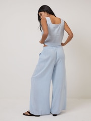 Nobodys Child Blue Jerrow Petite Trousers - Image 3 of 5
