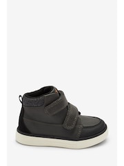 Black Wide Fit (G) Warm Lined Touch Fastening Boots - Image 1 of 4