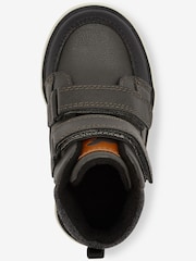 Black Wide Fit (G) Warm Lined Touch Fastening Boots - Image 3 of 4