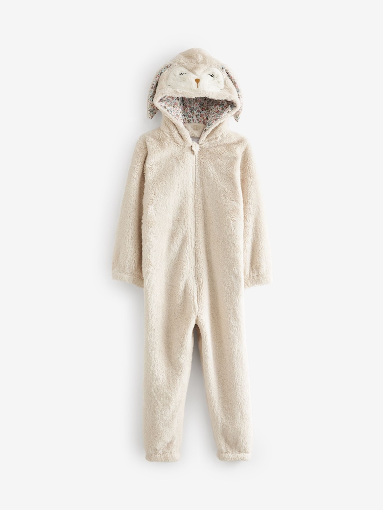 Cream Bunny 3D Teddy Fleece Borg All-In-One (12mths-16yrs) - Image 6 of 8